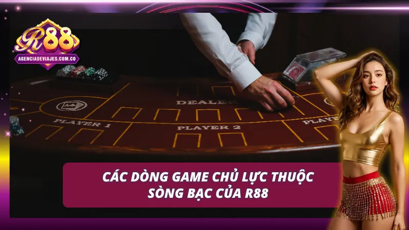 Casino R88: Đặt Chân Vào Thế Giới Sòng Bạc Đầy Tiềm Năng 3 Tổng hợp game khó lòng bỏ qua tại sảnh casino
