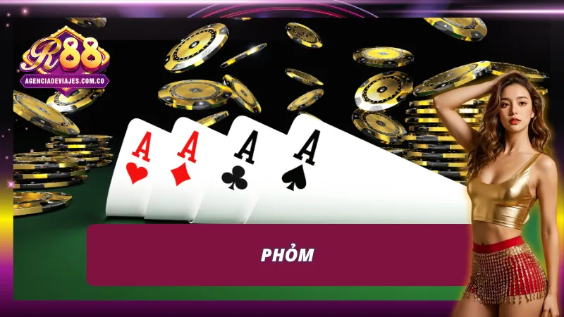 Game Bài R88: Thiên Đường Cờ Bạc Hợp Gu Mọi Dân Chơi Cá Cược 4 Hạ Phỏm thắng lớn cùng sảnh game bài R88